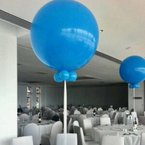 Helium Filled 90cm Balloon + Mini Balloon Collar