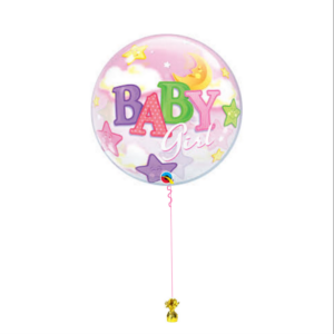 50cm Bubble Balloon on Weight